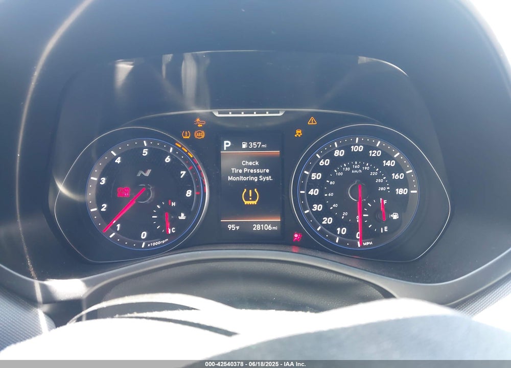 2022 HYUNDAI VELOSTER N VIN: KMHT36AH3NU014434