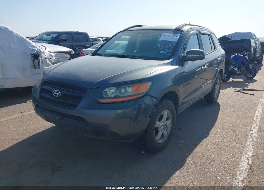 2008 HYUNDAI SANTA FE GLS VIN: 5NMSG13D28H202553