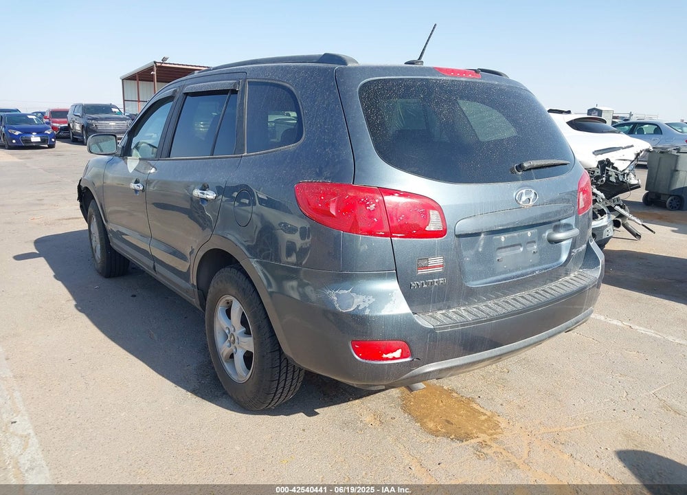 2008 HYUNDAI SANTA FE GLS VIN: 5NMSG13D28H202553