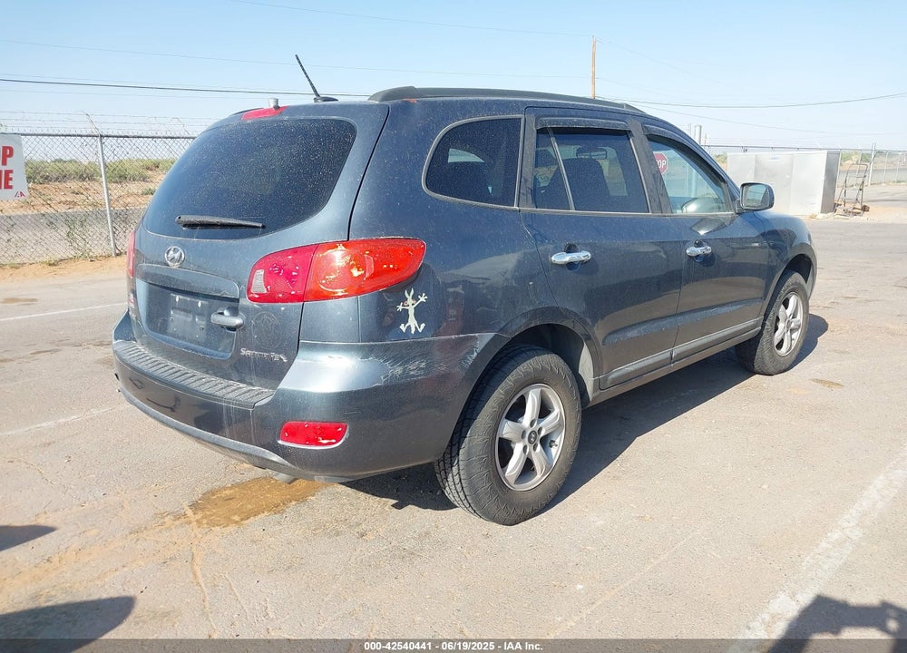 2008 HYUNDAI SANTA FE GLS VIN: 5NMSG13D28H202553