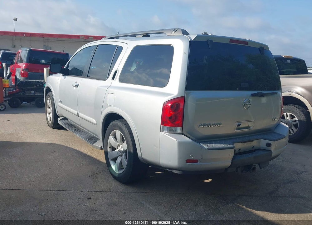 2008 NISSAN ARMADA LE VIN: 5N1BA08D38N604939