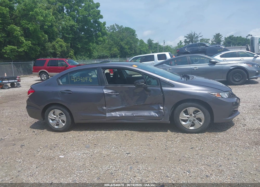 2014 HONDA CIVIC VIN: 19XFB2F5XEE020743