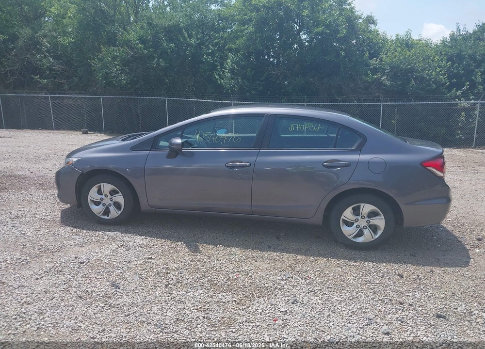 2014 HONDA CIVIC VIN: 19XFB2F5XEE020743