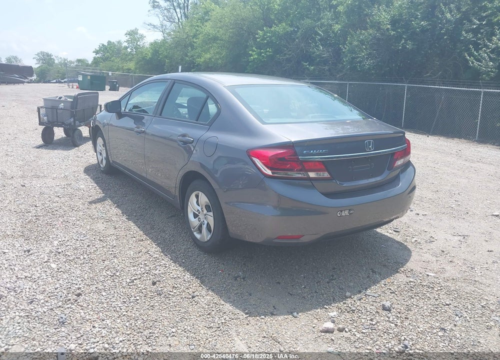 2014 HONDA CIVIC VIN: 19XFB2F5XEE020743