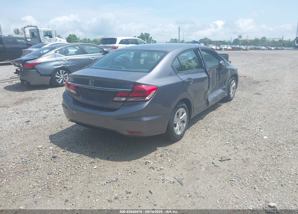 2014 HONDA CIVIC VIN: 19XFB2F5XEE020743