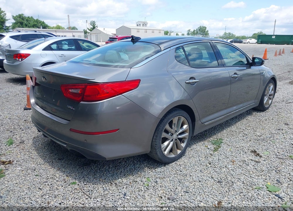 2015 KIA OPTIMA SXL TURBO VIN: 5XXGR4A66FG424451