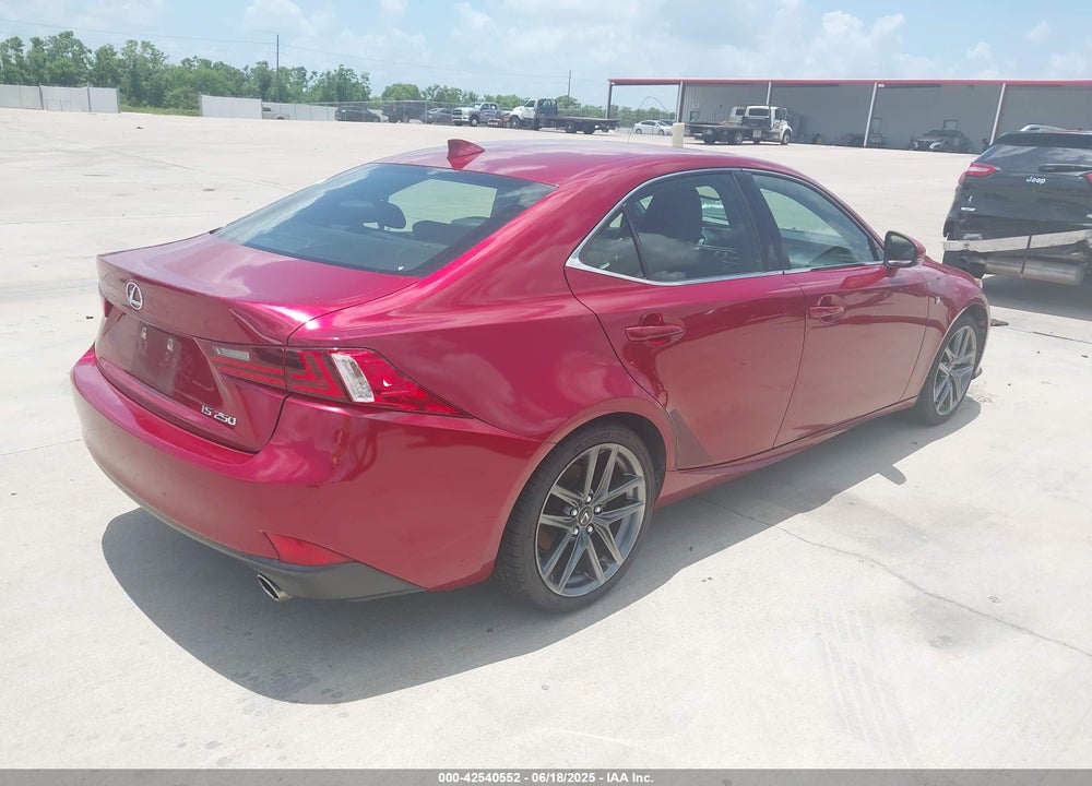 2014 LEXUS IS 250 VIN: JTHBF1D28E5007053