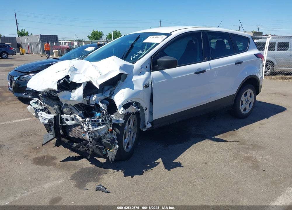 2019 FORD ESCAPE S VIN: 1FMCU0F74KUB63022