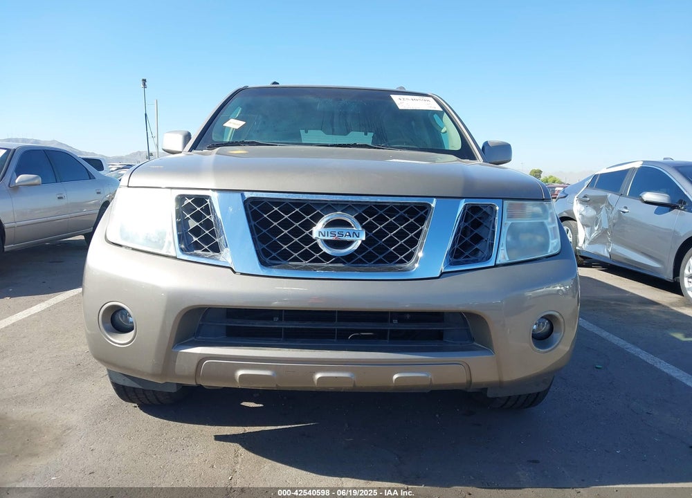 2008 NISSAN PATHFINDER VIN: 5N1AR18U98C621461