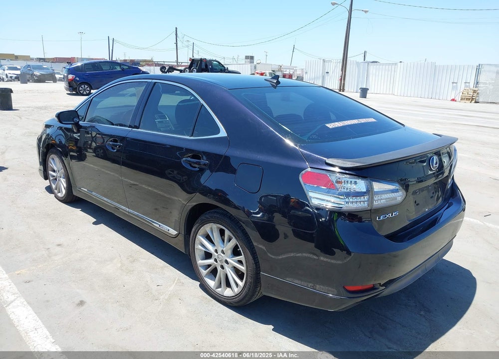 2010 LEXUS HS 250H PREMIUM VIN: JTHBB1BA4A2026636