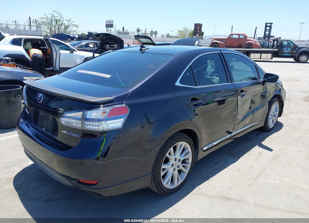 2010 LEXUS HS 250H PREMIUM VIN: JTHBB1BA4A2026636