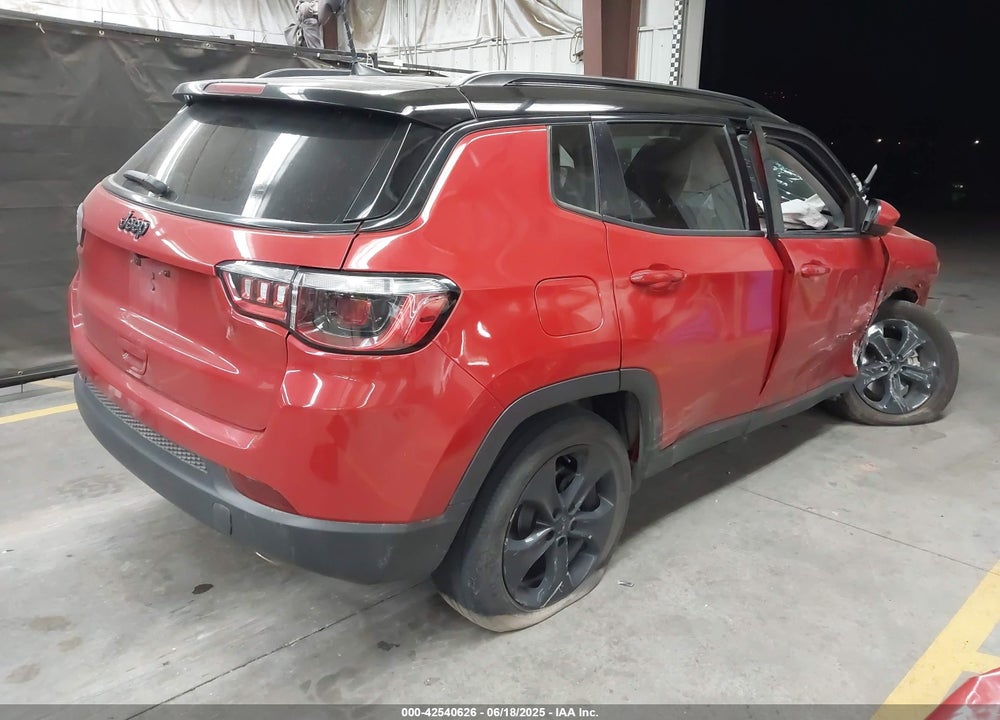 2021 JEEP COMPASS VIN: 3C4NJCBB4MT587363