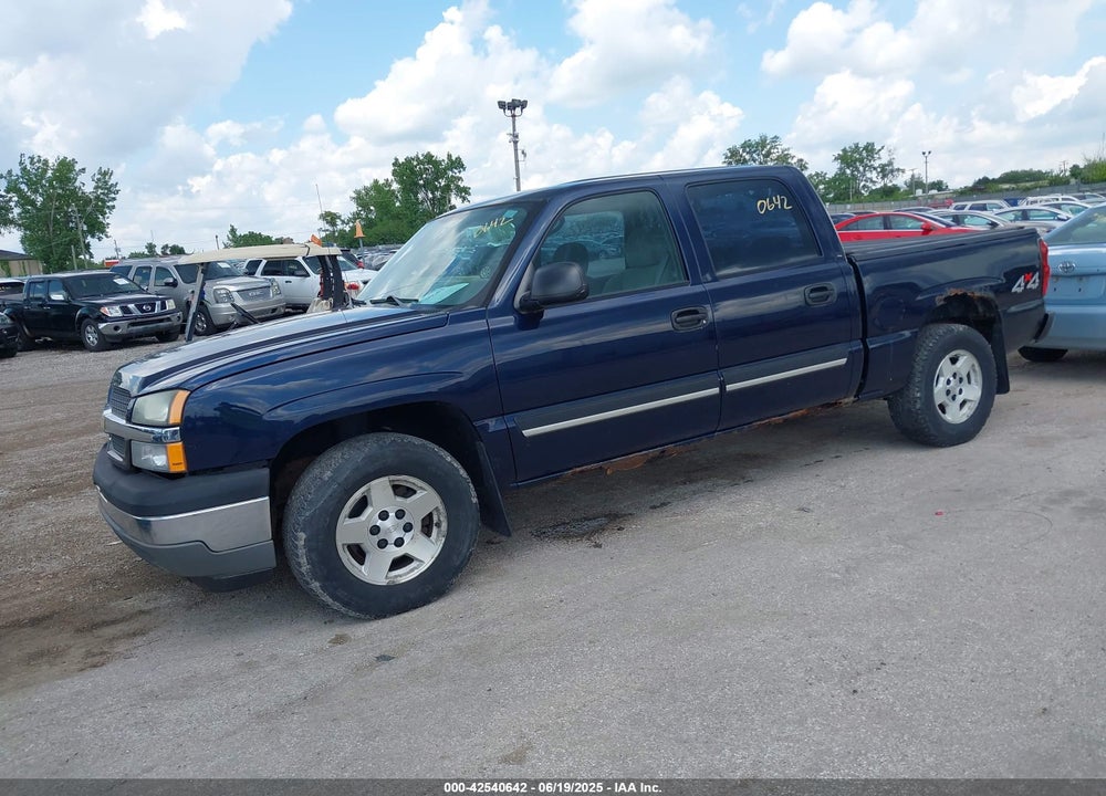 2005 CHEVROLET SILVERADO 1500 LS VIN: 2GCEK13T751248544