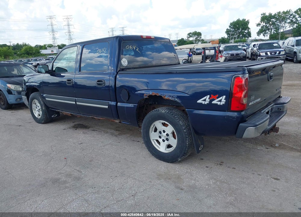 2005 CHEVROLET SILVERADO 1500 LS VIN: 2GCEK13T751248544