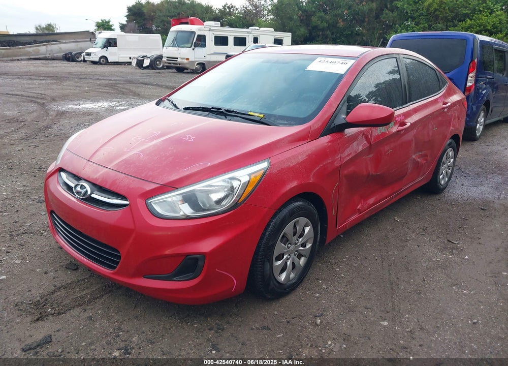 2016 HYUNDAI ACCENT VIN: KMHCT4AE2GU136070
