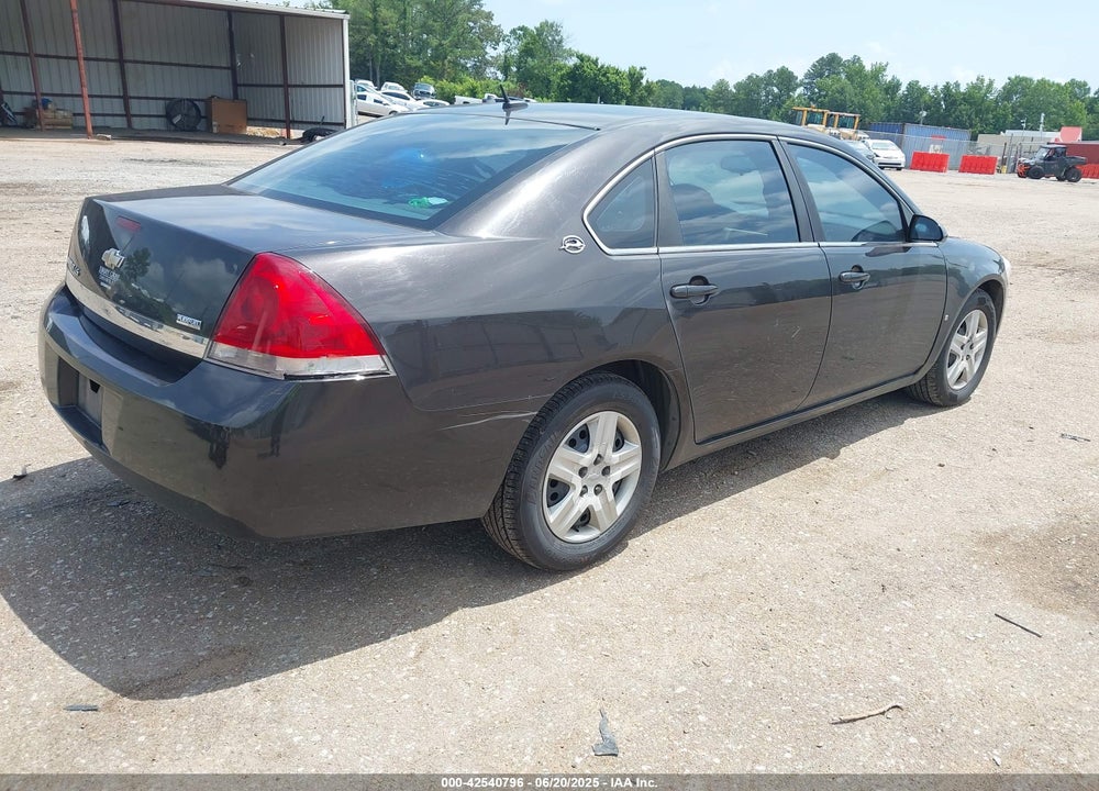 2008 CHEVROLET IMPALA LS VIN: 2G1WB58K581376547