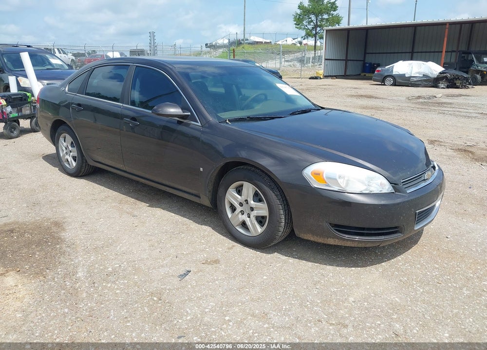 2008 CHEVROLET IMPALA LS VIN: 2G1WB58K581376547
