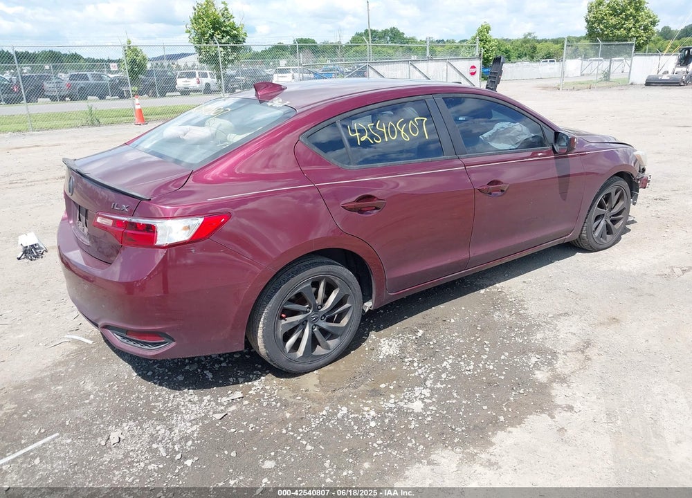 2016 ACURA ILX VIN: 19UDE2F39GA025985