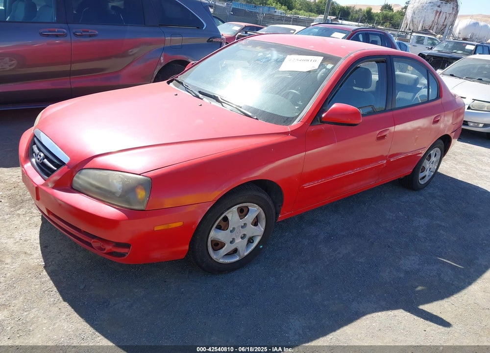 2004 HYUNDAI ELANTRA GLS/GT VIN: KMHDN46D84U898894