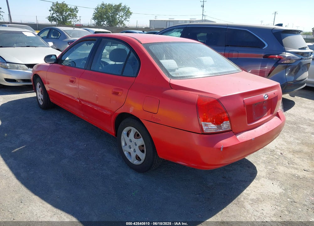 2004 HYUNDAI ELANTRA GLS/GT VIN: KMHDN46D84U898894