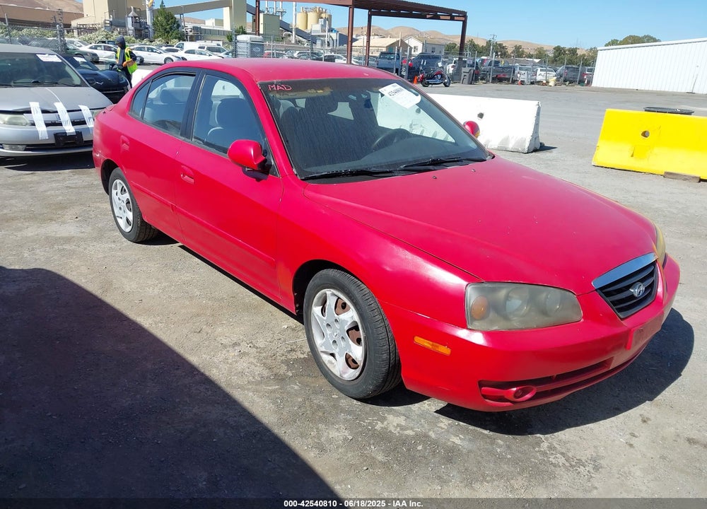 2004 HYUNDAI ELANTRA GLS/GT VIN: KMHDN46D84U898894