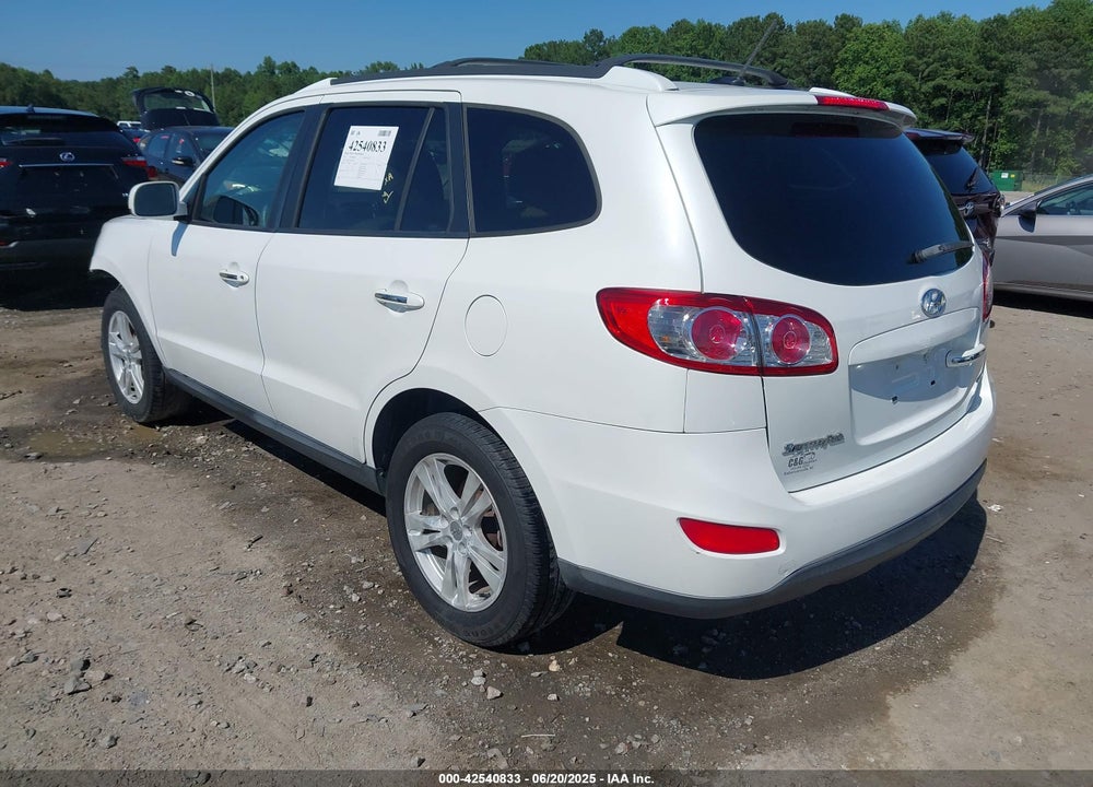 2012 HYUNDAI SANTA FE VIN: 5XYZK4AG9CG104117