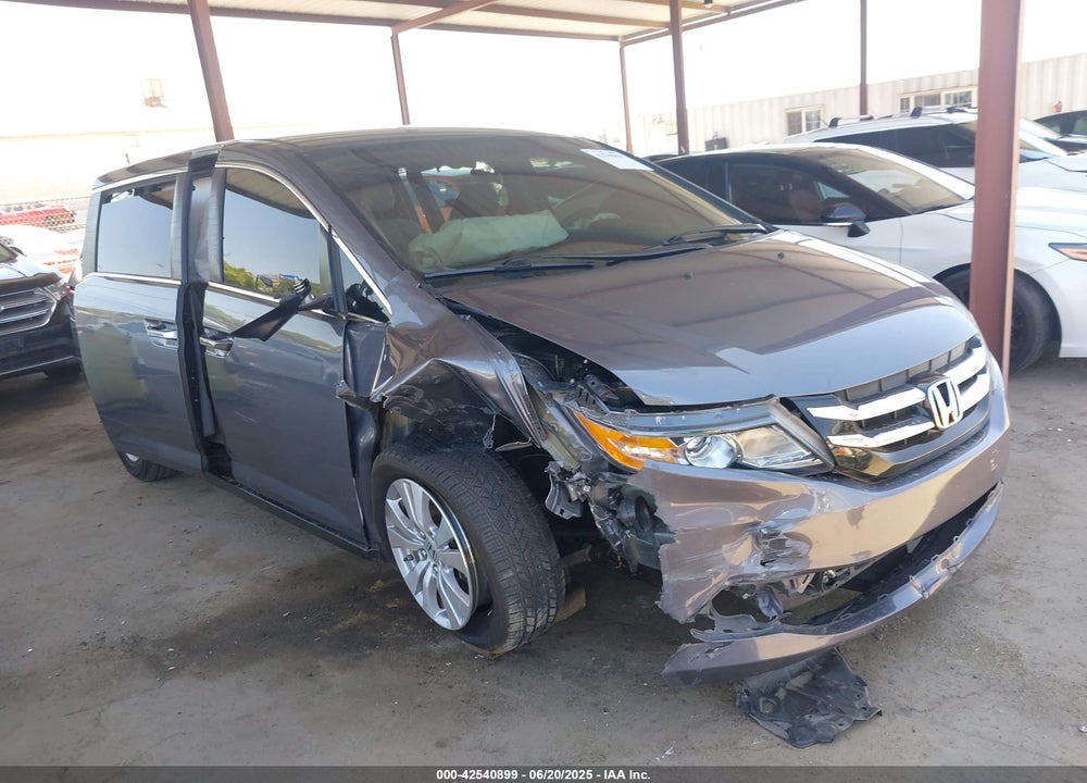 2014 HONDA ODYSSEY EX VIN: 5FNRL5H43EB104526