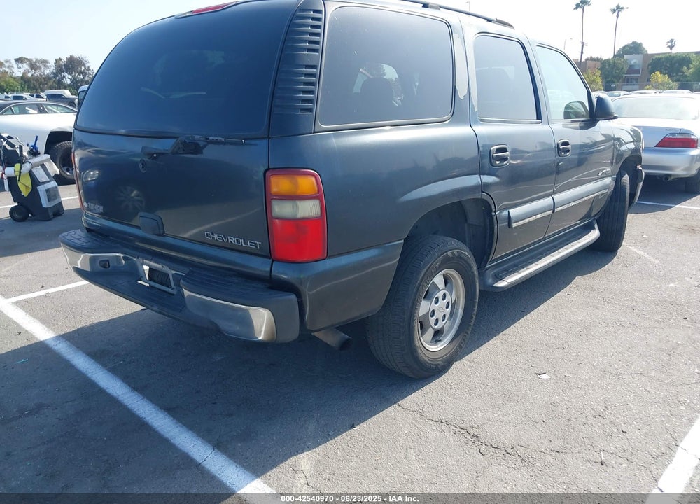 2003 CHEVROLET TAHOE LS VIN: 1GNEC13V13R231314