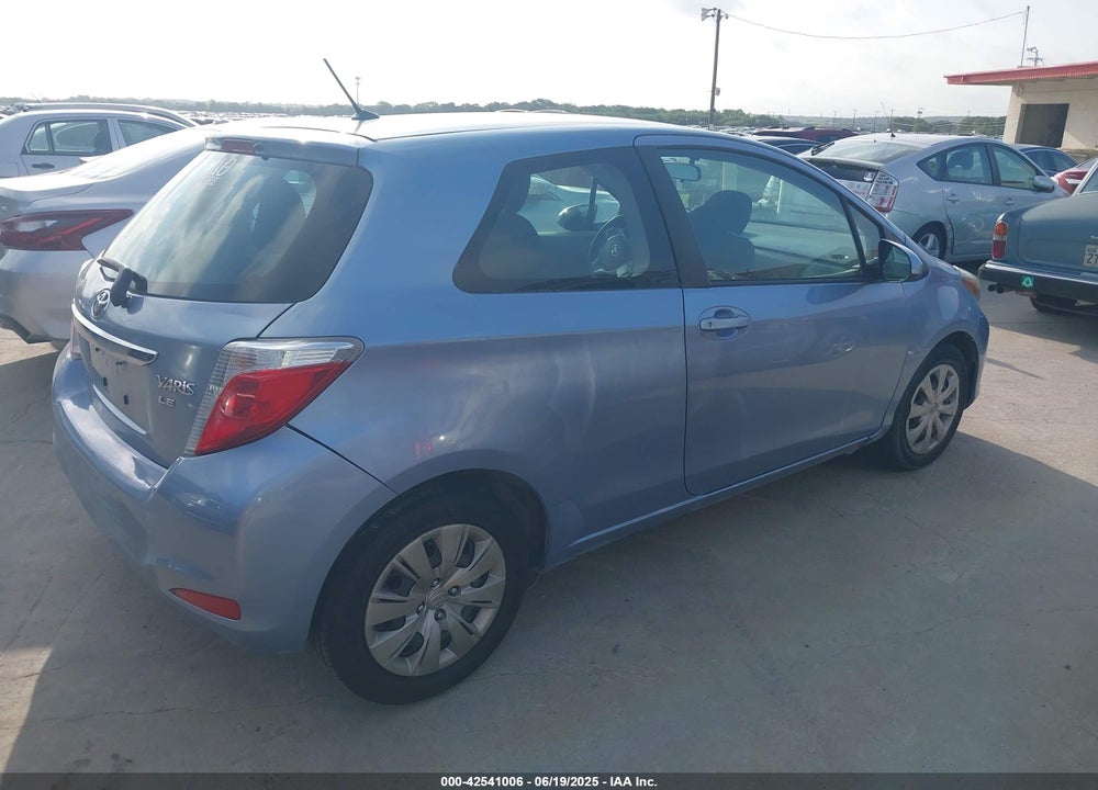 2012 TOYOTA YARIS VIN: JTDJTUD30CD500535