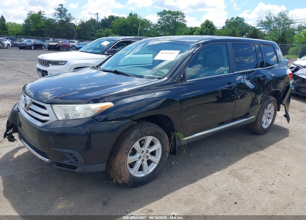 2013 TOYOTA HIGHLANDER VIN: 5TDBK3EH8DS178552