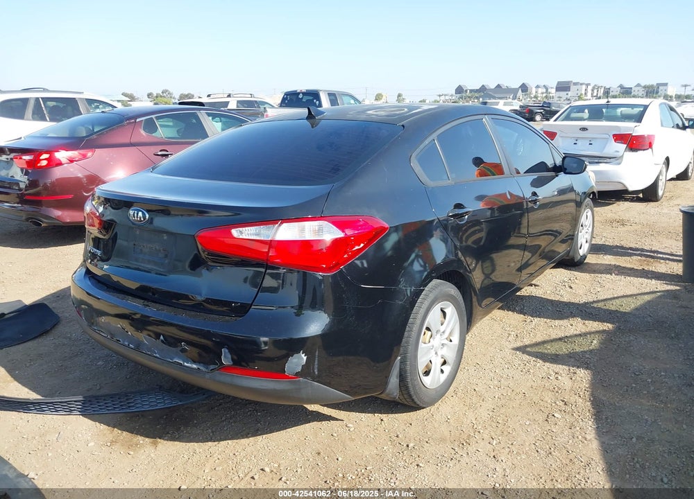 2015 KIA FORTE LX VIN: KNAFX4A62F5356765