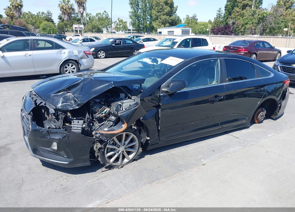 2019 HYUNDAI SONATA SE VIN: 5NPE24AF4KH745124