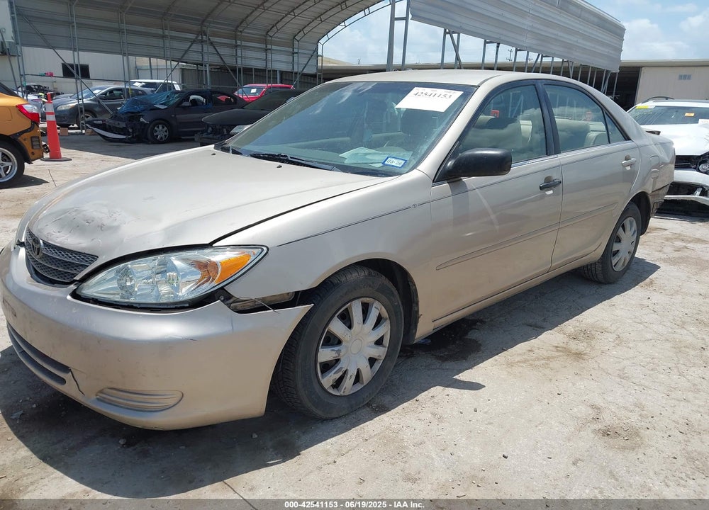 2003 TOYOTA CAMRY LE VIN: 4T1BE30K43U169864