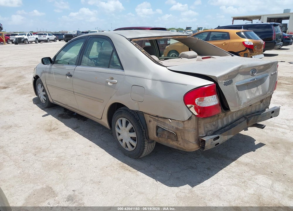 2003 TOYOTA CAMRY LE VIN: 4T1BE30K43U169864
