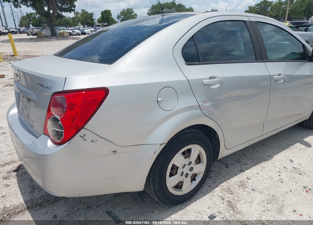 2015 CHEVROLET SONIC LS AUTO VIN: 1G1JA5SH6F4135947