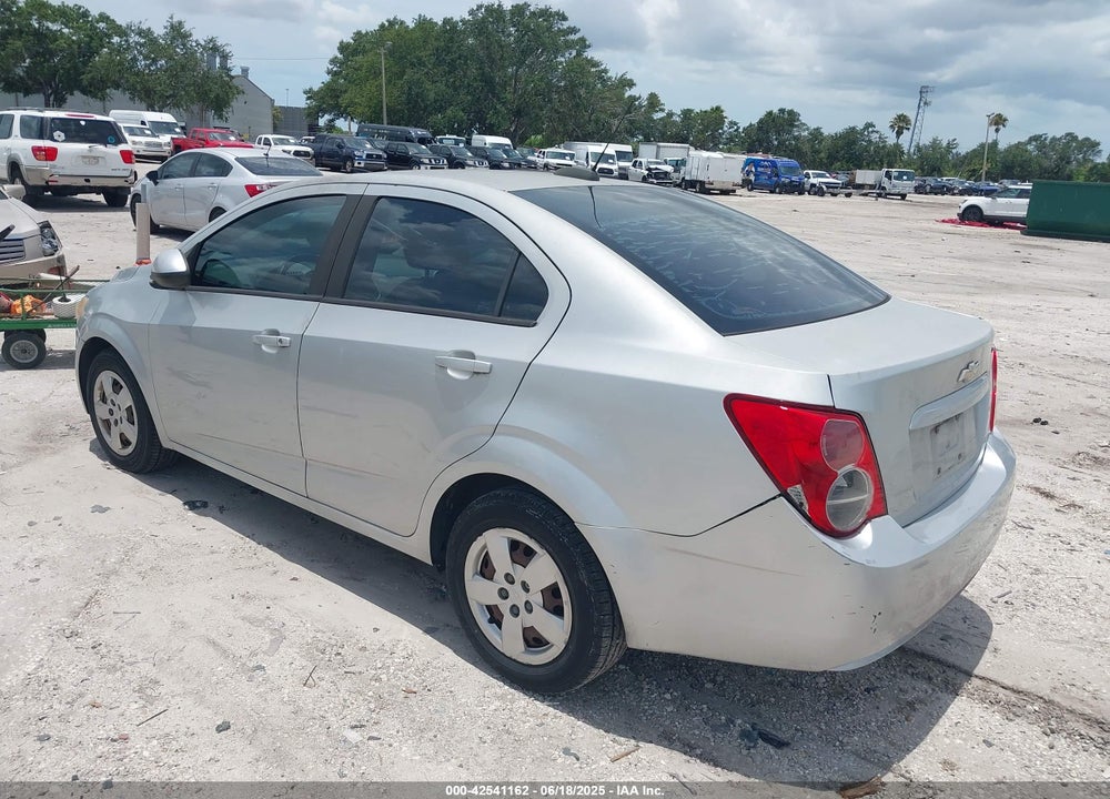 2015 CHEVROLET SONIC LS AUTO VIN: 1G1JA5SH6F4135947