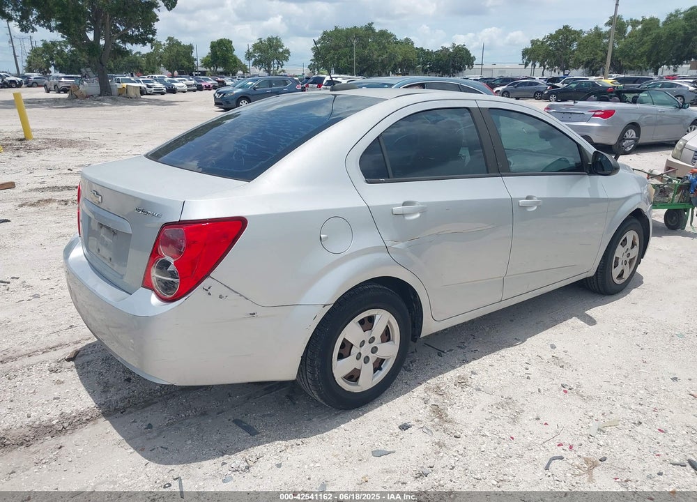 2015 CHEVROLET SONIC LS AUTO VIN: 1G1JA5SH6F4135947