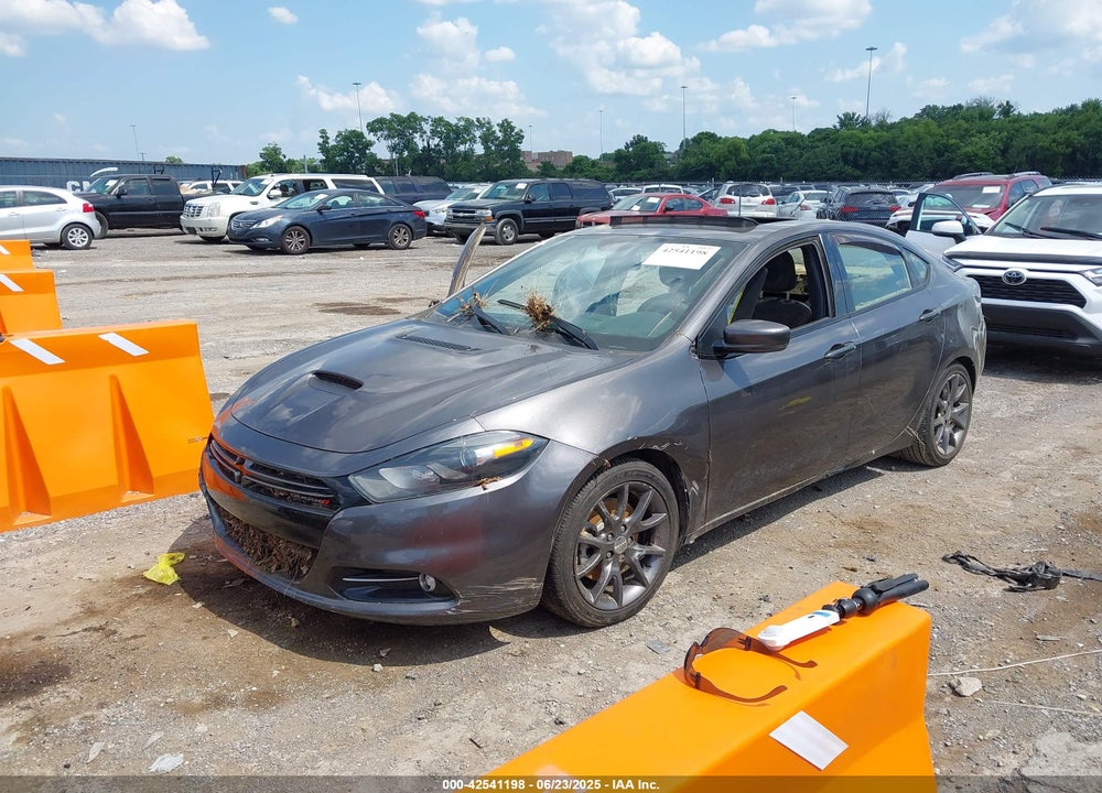 2016 DODGE DART VIN: 1C3CDFGB7GD791498