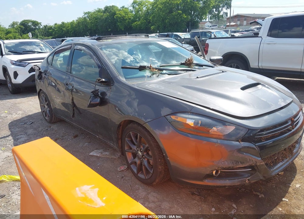 2016 DODGE DART VIN: 1C3CDFGB7GD791498