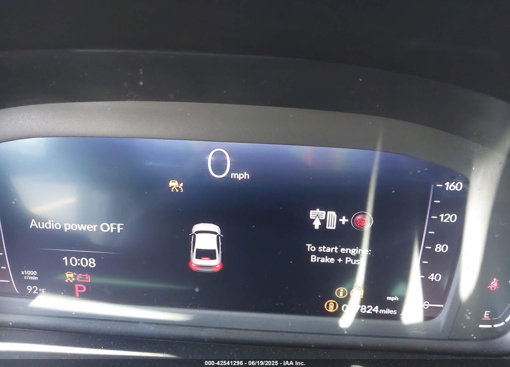 2024 HONDA ACCORD VIN: 1HGCY1F39RA047890