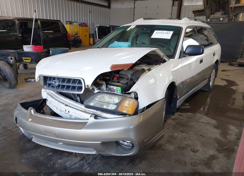 2003 SUBARU OUTBACK VIN: 4S3BH675637607358
