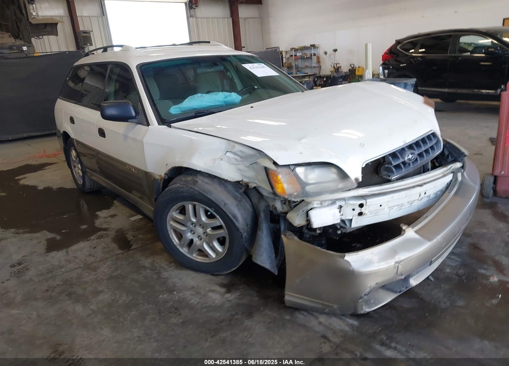 2003 SUBARU OUTBACK VIN: 4S3BH675637607358