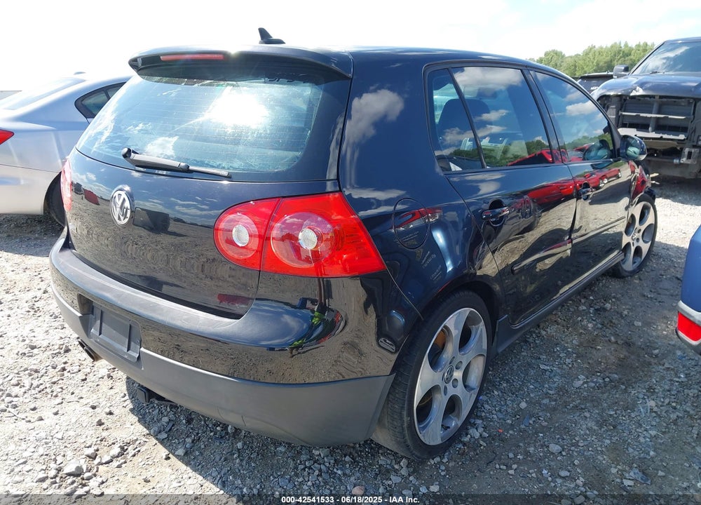 2009 VOLKSWAGEN GTI VIN: WVWHV71K19W059503