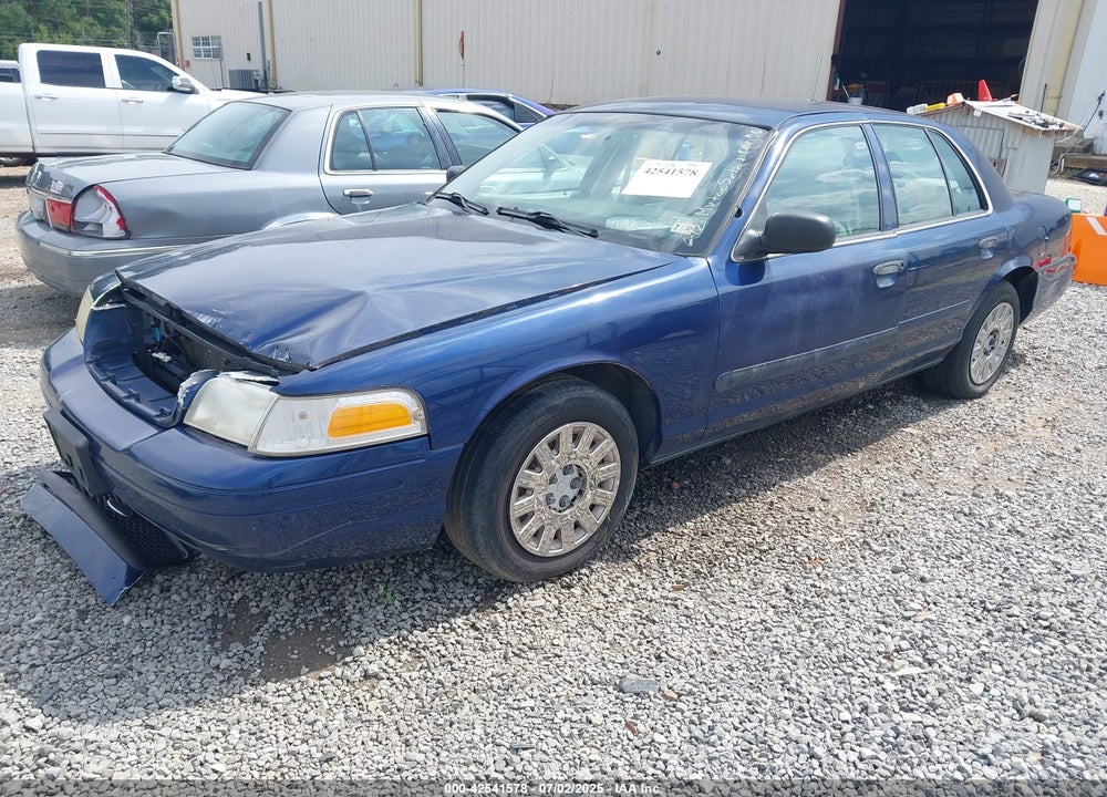 2005 FORD CROWN VICTORIA POLICE VIN: 2FAHP71W45X123163