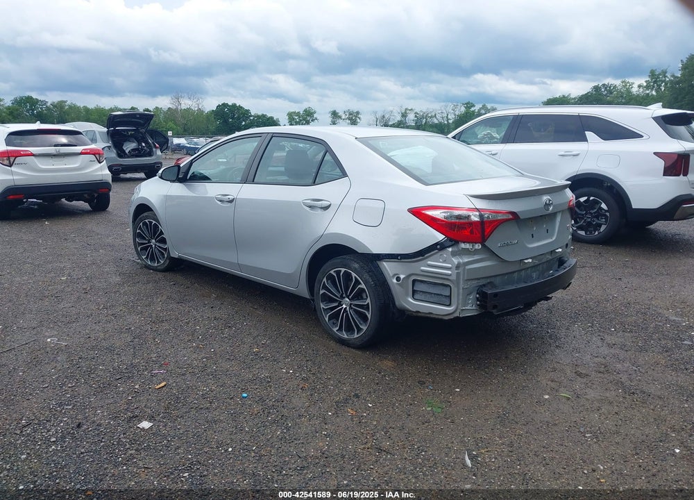 2016 TOYOTA COROLLA VIN: 5YFBURHE2GP540001
