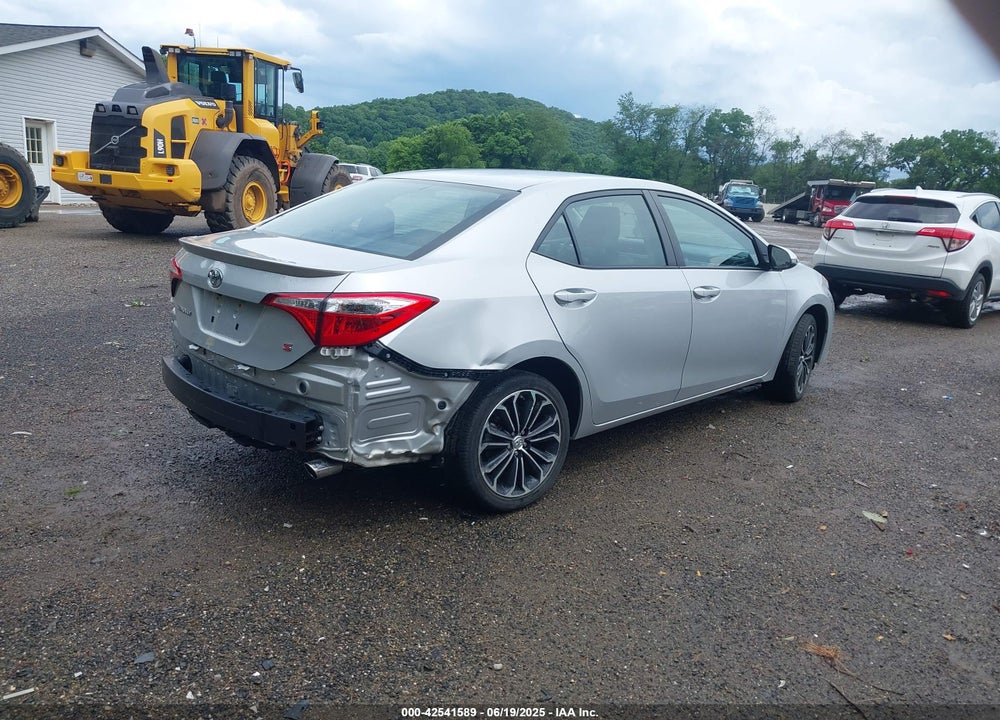 2016 TOYOTA COROLLA VIN: 5YFBURHE2GP540001
