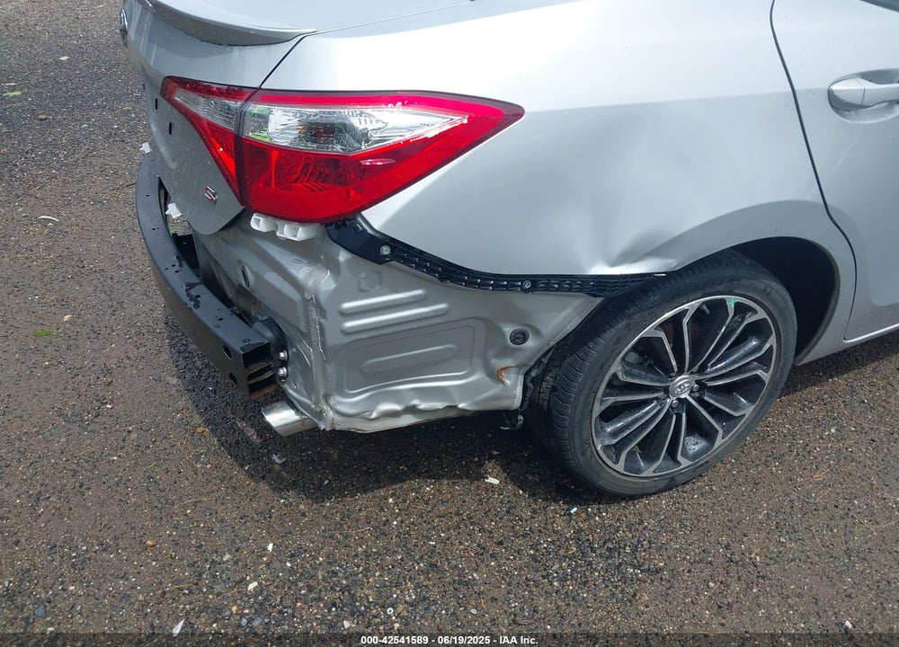 2016 TOYOTA COROLLA VIN: 5YFBURHE2GP540001