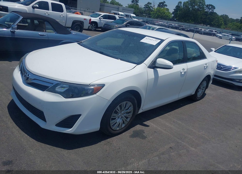 2012 TOYOTA CAMRY VIN: 4T1BF1FK9CU567578