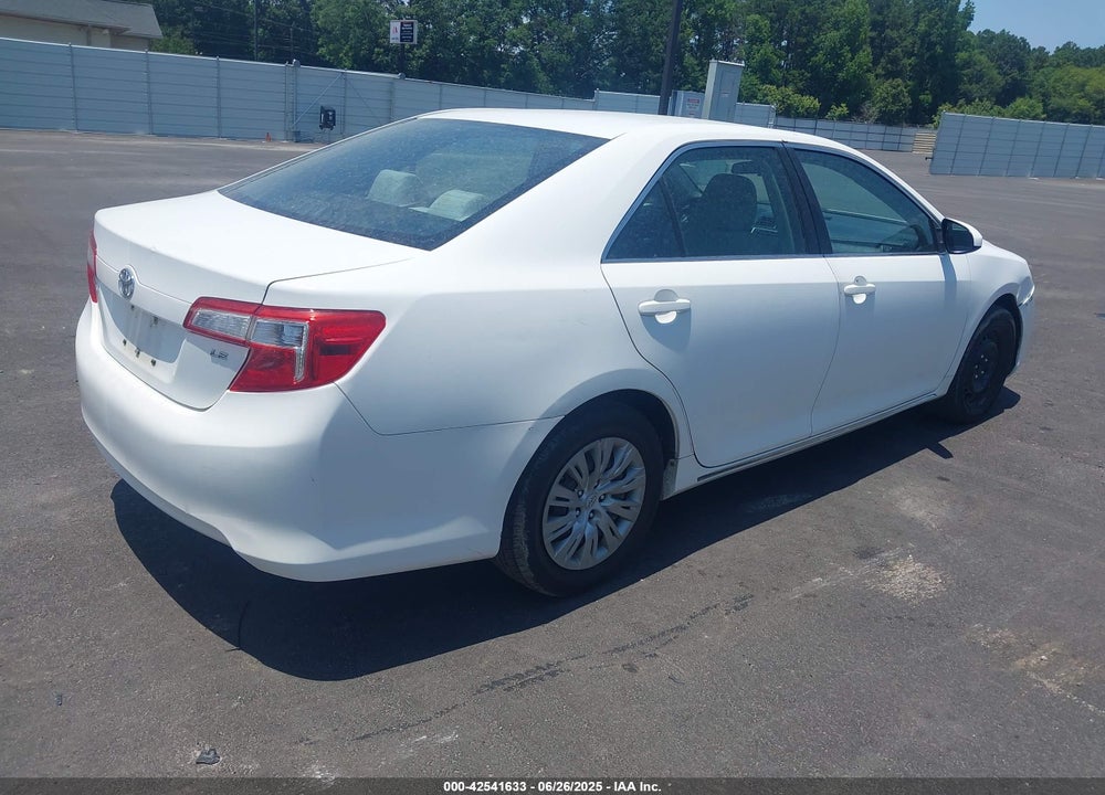 2012 TOYOTA CAMRY VIN: 4T1BF1FK9CU567578