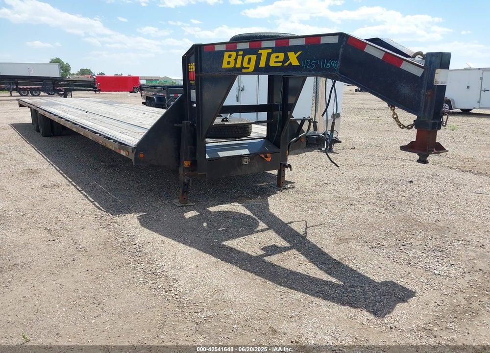 2022 BIG TEX TRAILER CO INC GOOSENECK TRAILER VIN: 16V3F4826N6139289